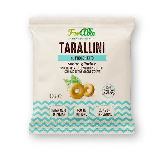 FORALLE Tarallini Finocchio30g FORALLE Tarallini Finocchio30g