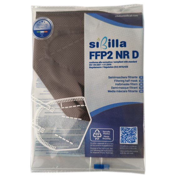 GAMMADIS MASCHERINA FFP2 NERA