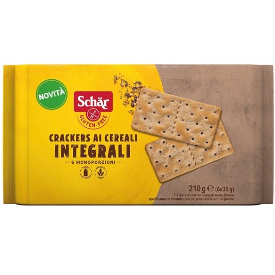 SCHAR Crackers Cereali*6x35g SCHAR Crackers Cereali*6x35g