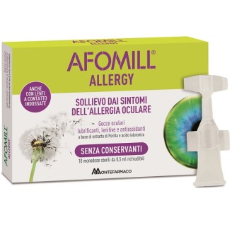 Afomill Allergy Gocce Ocul 10f