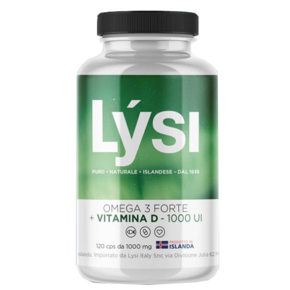 LYSI Omega 3 Fte Vit.D 120Cps