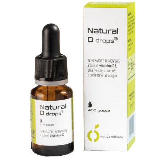 NATURAL D Drops Gtt 15ml NATURAL D Drops Gtt 15ml