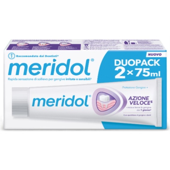 MERIDOL Dent.Az.Veloce 2pz MERIDOL Dent.Az.Veloce 2pz