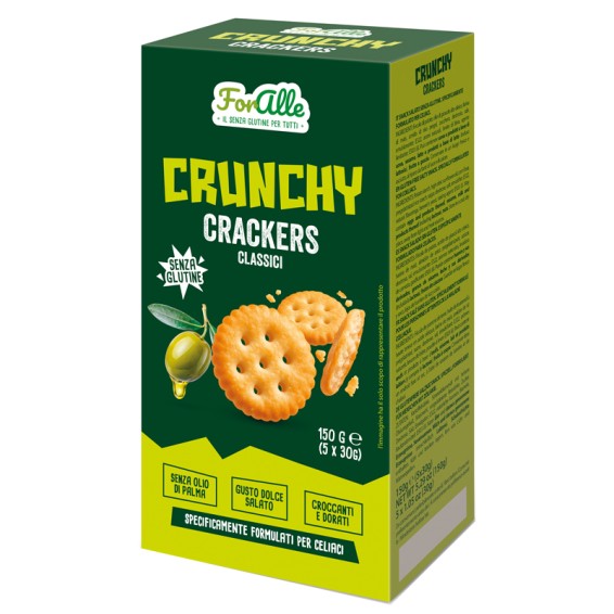 FORALLE Crunchy Crackers 150g FORALLE Crunchy Crackers 150g