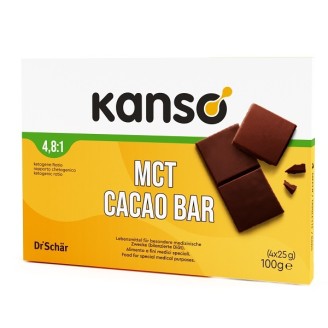 KANSO*MCT CACAO BAR 4X25G
