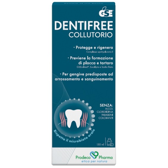 GSE DENTIFREE COLLUTORIO 150ML GSE DENTIFREE COLLUTORIO 150ML