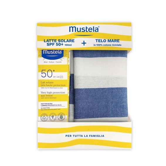 MUSTELA LATTE SOLARE TELO MARE