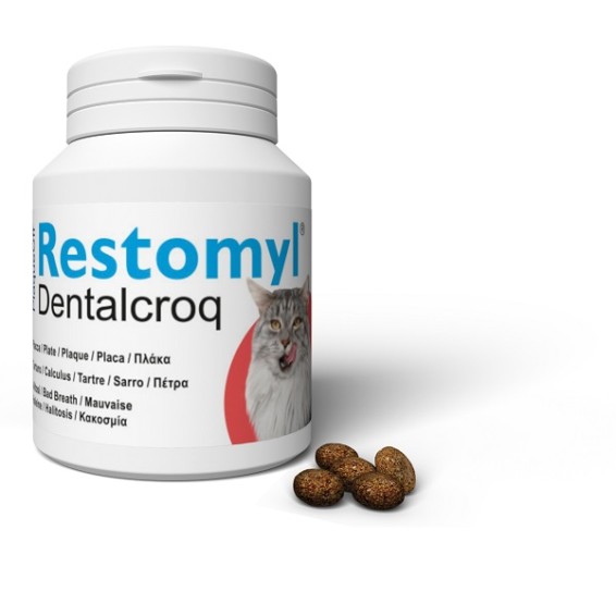 RESTOMYL DENTRALCROQ GATTO 60G RESTOMYL DENTRALCROQ GATTO 60G