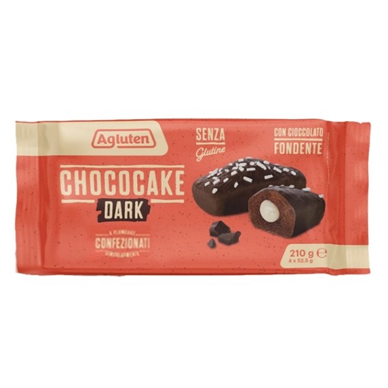 AGLUTEN Chococake Dark 4x45g AGLUTEN Chococake Dark 4x45g