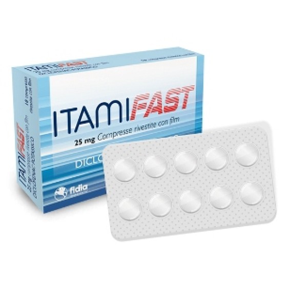 ITAMIFAST*10CPR RIV 25MG