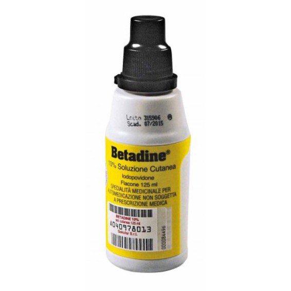 Betadine*soluz Cut 125ml 10%