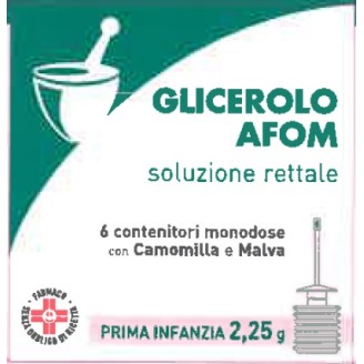 Glicerolo Afom*6cont 2,25g