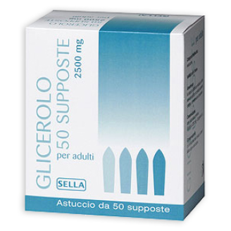 GLICEROLO 50 Supp.2250mg SELLA