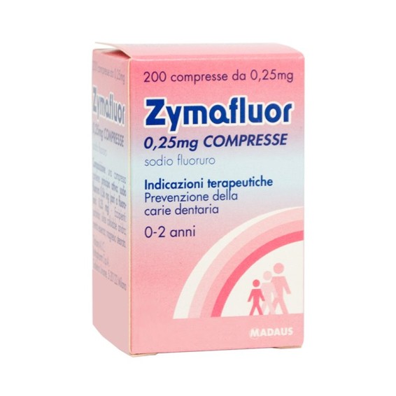 ZYMAFLUOR 200 Cpr 0,25mg