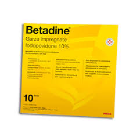 BETADINE 10 Garze Pomata