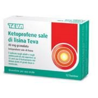 KETOPROFENE 12 Bust.40mg TEVA