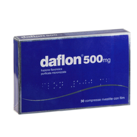 DAFLON 30CPR RIV 500MG