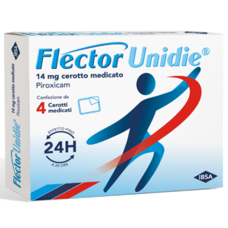 FLECTOR UNIDIE*4 Cer.Med.14mg