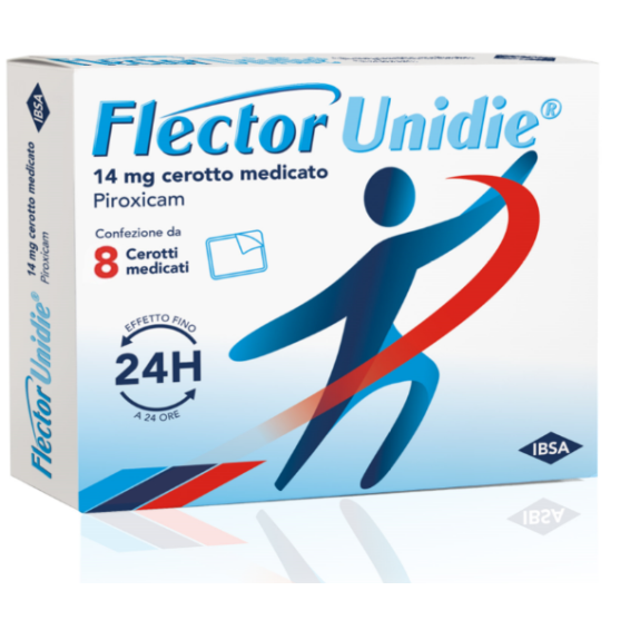 FLECTOR UNIDIE*8 Cer.Med.14mg