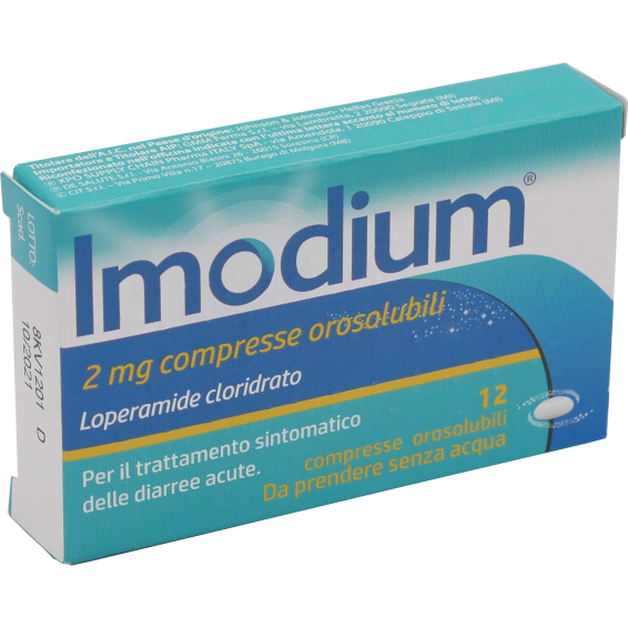 Imodium*12cpr Orosol 2mg