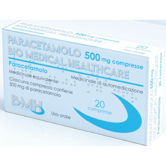 Paracetamolo Bio*20cpr 500mg