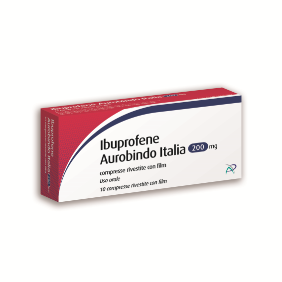 IBUPROFENE 200mg 10 Cpr AURO