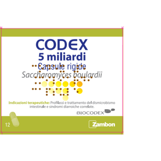 CODEX 12 Cps 5MLD 250mgBlister