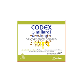 CODEX 30 Cps 5MLD 250mg