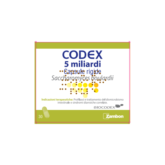 CODEX 30 Cps 5MLD 250mg