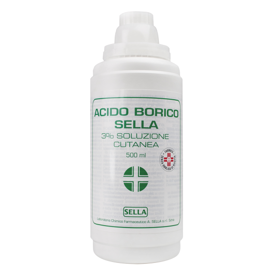 Acido Borico Sella*3% 500ml