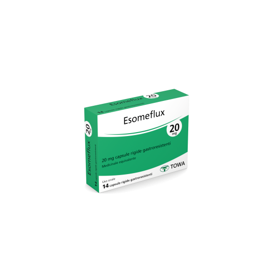 Esomeflux*14cps Gastrores 20mg