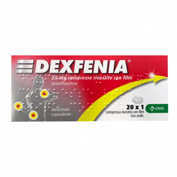 DEXFENIA 20CPR RIV 25MG