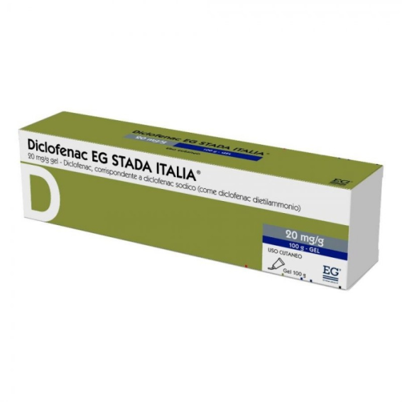 DICLOFENAC Gel 20mg/g 100g EG