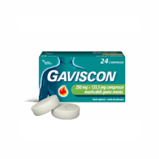 GAVISCON 48Cpr Menta 250+133mg