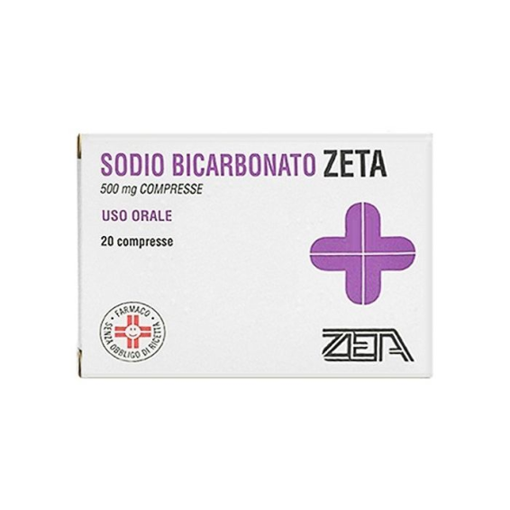 SODIO Bic. 500mg  20 Cpr ZETA