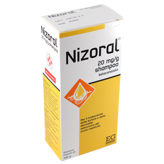 Nizoral*shampoo Fl 100g 20mg/g