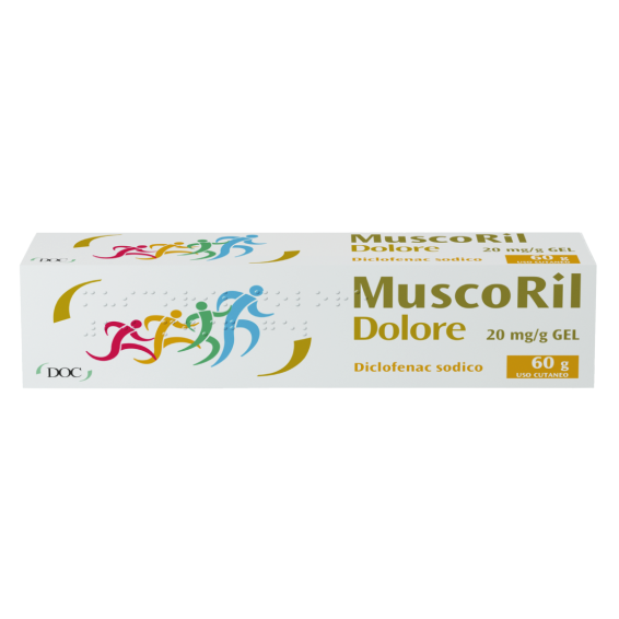 MUSCORIL DOLORE Gel  60g/20mg