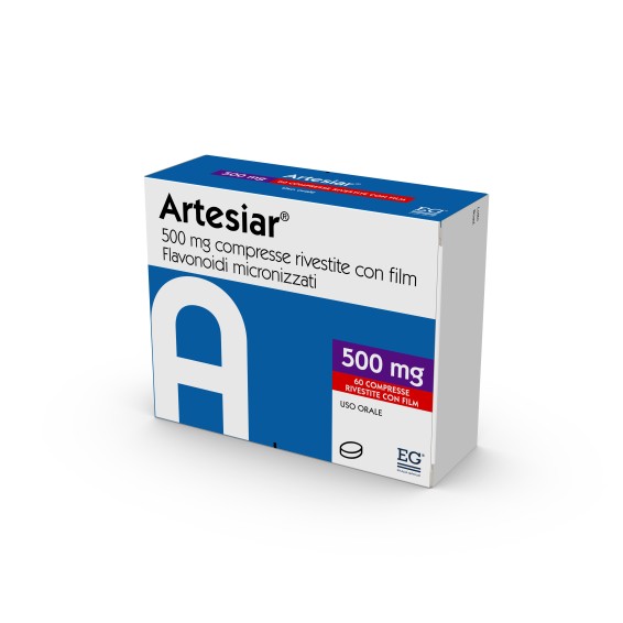 ARTESIAR 60CPR RIV 500MG