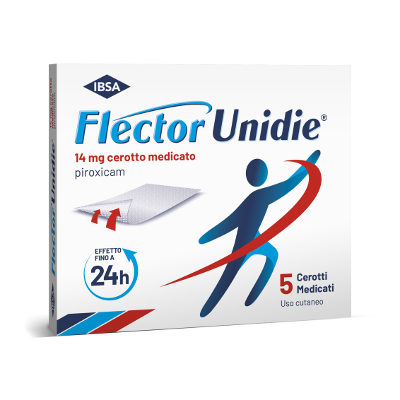 FLECTOR UNIDIE* 5 Cer.Med.14mg