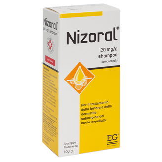 NIZORAL SHAMPOO FL 100G 20MG/G