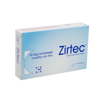 ZIRTEC 7CPR RIV 10MG