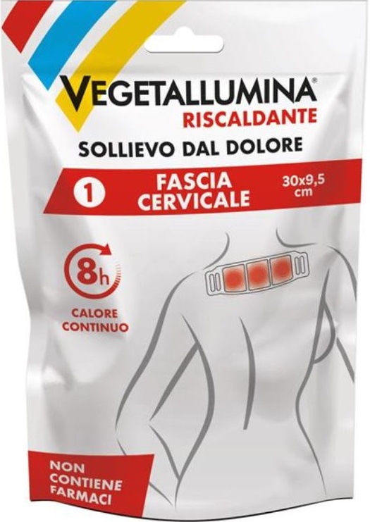 Vegetallumina - Fascia Cervicale Riscaldante – 1 Pezzo