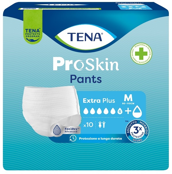 TENA Pants Extra Plus – M - 10 Pezzi