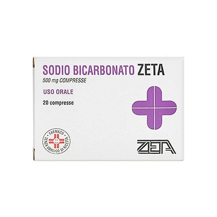 SODIO Bic. 500mg 20 Cpr ZETA